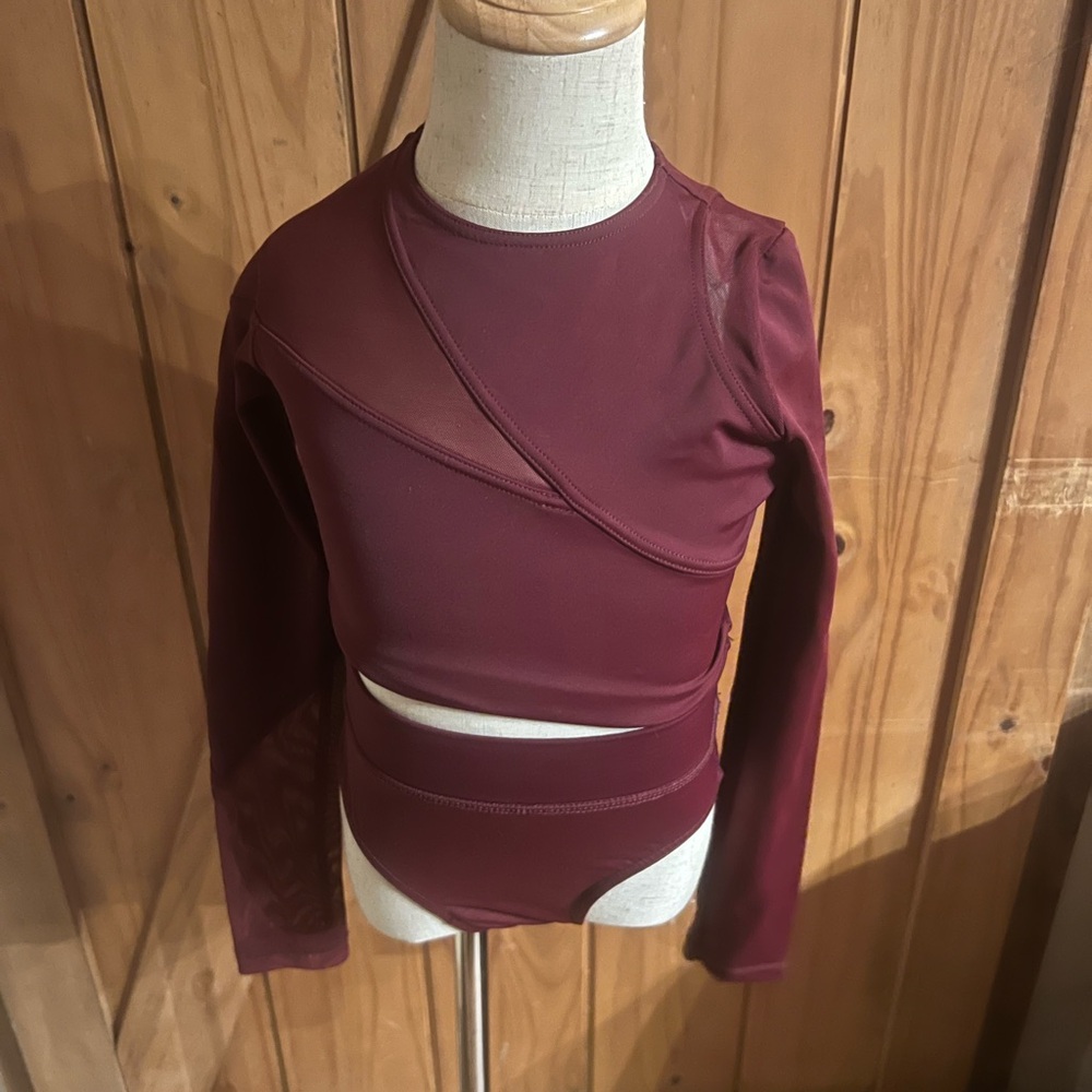 Weissman Burgandy costume